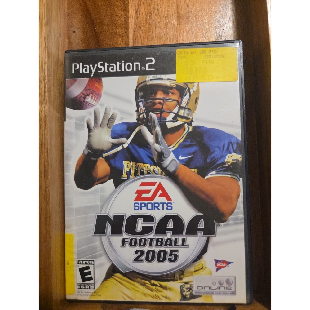 NCAA Football 2005 PS2 Sony PlayStation 2 Complete w/ Manual - TESTED